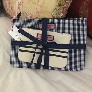 NWT Vineyard Vines pouch set.